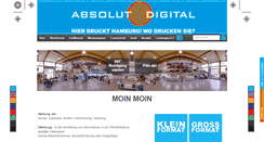 Desktop Screenshot of absolut-digital.de