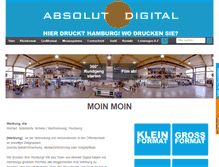 Tablet Screenshot of absolut-digital.de